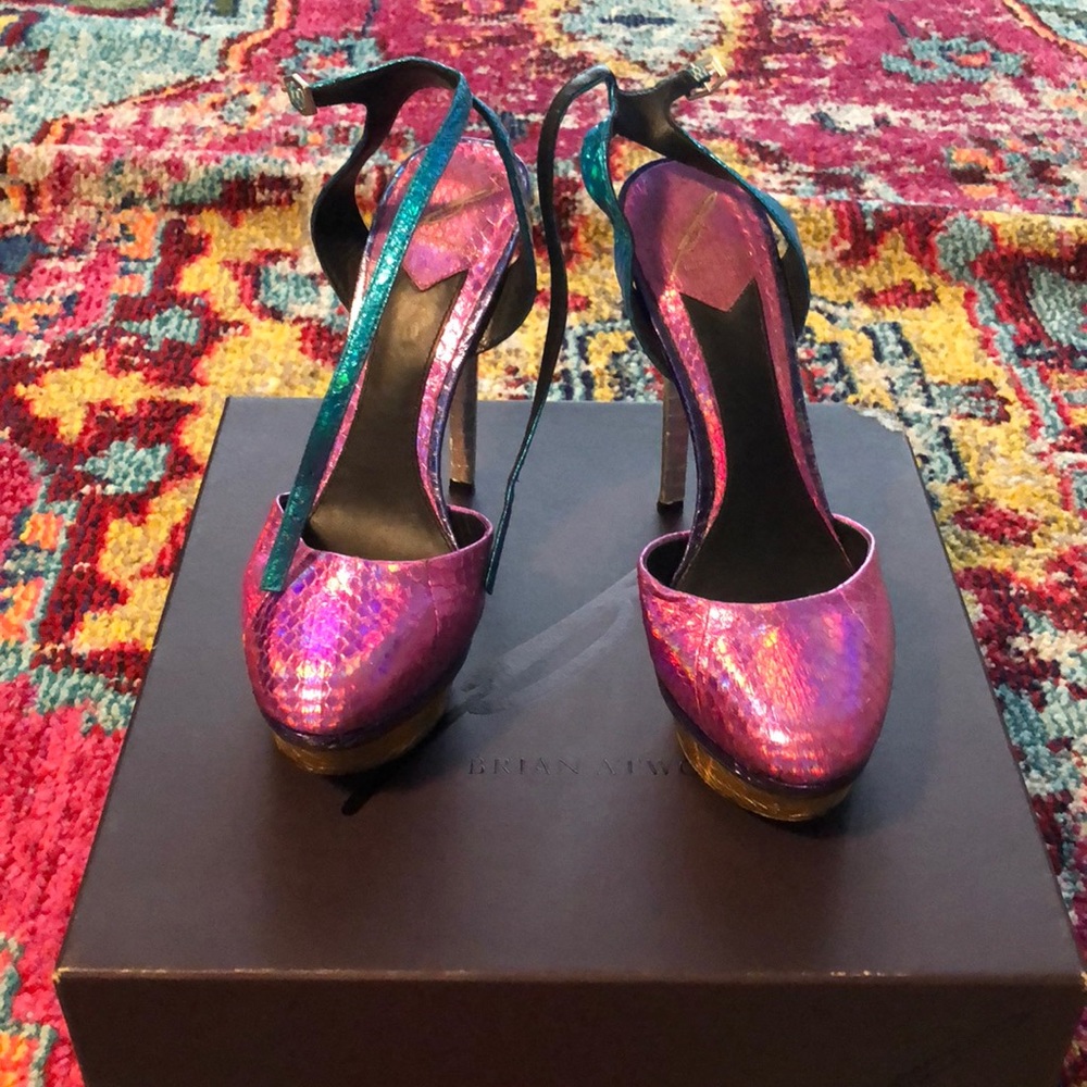 Brian Atwood BFF Heels Multicolored